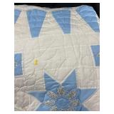 Contemporary Star Patterned Quilt