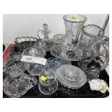 Assorted Crystal Glassware