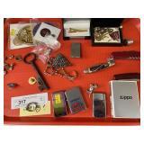 Zembo Temple Pins, Zippo Lighters