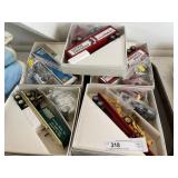 5 Assorted Winross Trucks