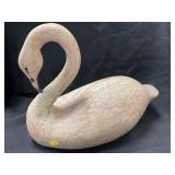 Contemporary Wooden Swan
