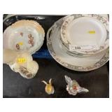 Assorted Nippon and Fenton China and Glassware