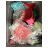 Assorted New and Used Tupperware