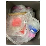 Assorted New and Used Tupperware