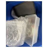 Assorted New and Used Tupperware