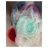 Assorted New and Used Tupperware