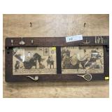 Early Framed Print of Bachelors