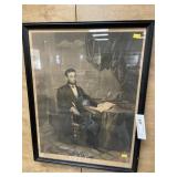 Late 19th Century Engraving of Abraham Lincoln