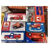 7 Assorted Diecast Truck Banks