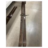 Pair of Primitive Viking Wooden Skis