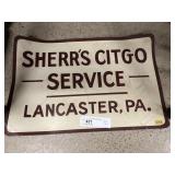 Tin Citgo Tin Sign