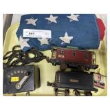 Flag, Train Cars, Transformer