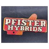 Pfister Hybrids Advertising Plaque