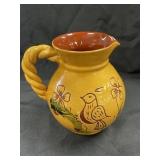 Breininger Contemporary Redware Pottery Pitcher