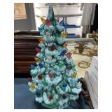 Vintage Ceramic 11" Christmas Tree