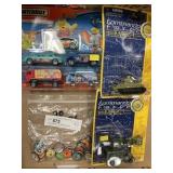 Diecast Cars and Teamsters Pins