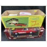 1/18 Scale Diecast Car and Tin Litho Friction Car