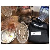 Decorative Vases, Pattern Glass