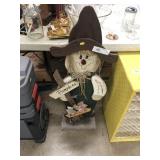 Wooden Garden Statue