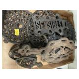 Primitive Cast Iron Trivets