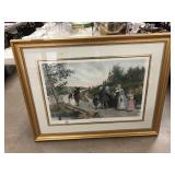 Large Contemporary Framed Print