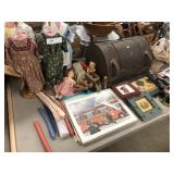 Doll Clothing, Dolls, Tin Bread Box