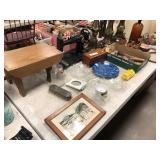 Table Lights, Sewing Machine, Tennis Racquet,