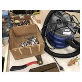 Shop Vac, Combination Wrenches, Etc.