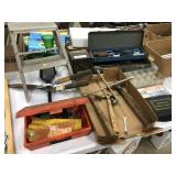 Grease Guns, Assorted Tools, Work Light, Etc.