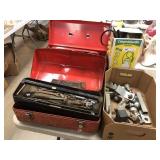 Tool Boxes, Assorted Tools, Trailer Hitches