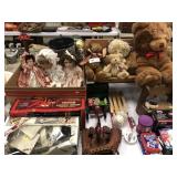 Porcelain Dolls, Battery Powered Toy Vehicles,