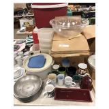 Storage Canisters, Mugs, Serving Dish