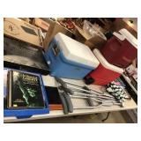 Collector Plates, Coolers, Books