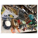 Assorted Tools, Hardware, Extension Cords