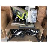 Assorted Kitchenware and Racing Collectibles