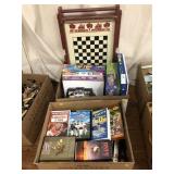 Assorted Puzzles, Games, VHS Tapes