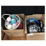 Sewing Supplies, Kitchenwares, Etc.