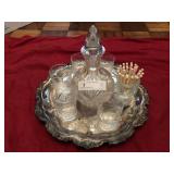 6 Piece Glass Decanter Set