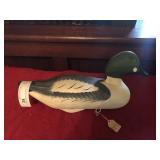 Contemporary Wooden Duck Decoy