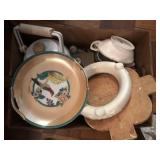 Porcelain, Plate, Fluid Lamp, Tea Pot