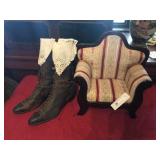 Contemporary High Back Doll Chair