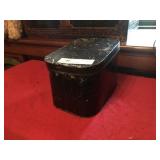 Vintage Tin Box with Interior Dividers