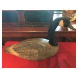Contemporary Wooden Goose Decoy