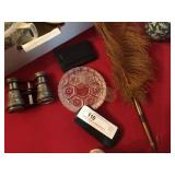 Glasses, Specticle, Contemporary Quill Pen