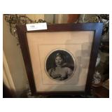 Ornate Vintage Frame and Print