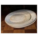 4 Large Ironstone Platters