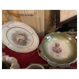 3 Decorative Plates and Bowl