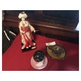 Oriental Doll and Decorative China