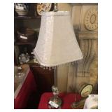 Decorative Brass and Metal Table Lamp