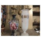 Glass and Porcelain Decorative Vases